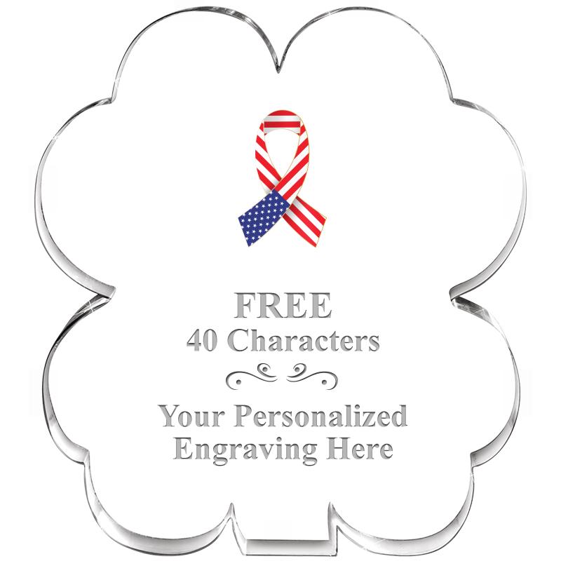 6" 4 LEAF CLOVER ACRYLIC