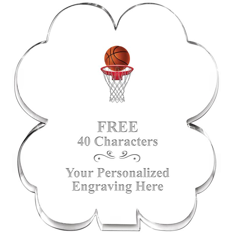 6" 4 LEAF CLOVER ACRYLIC