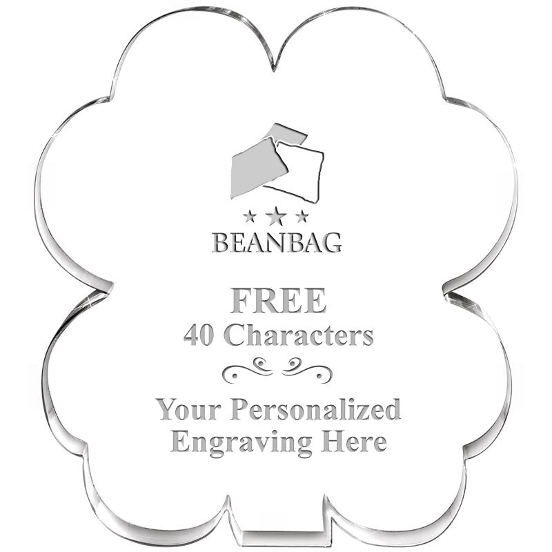 6" 4 LEAF CLOVER ACRYLIC