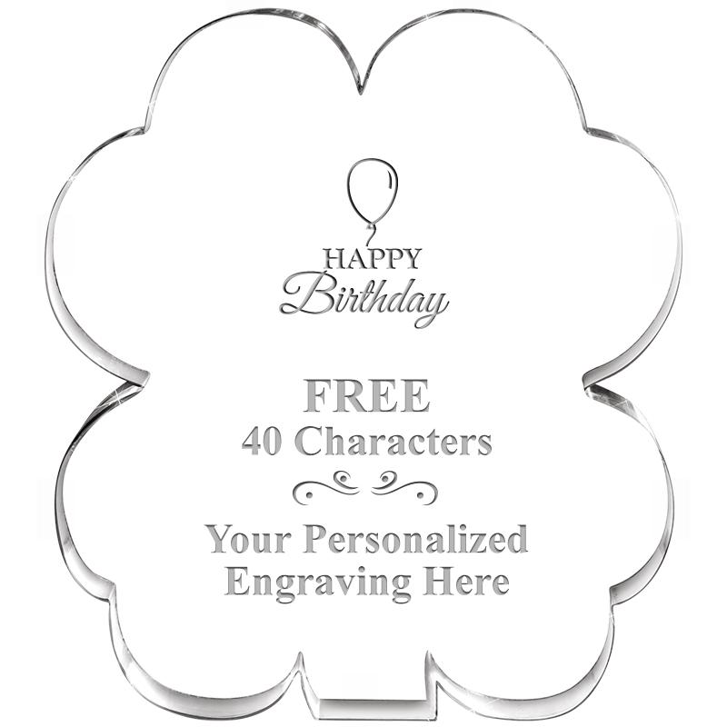 6" 4 LEAF CLOVER ACRYLIC