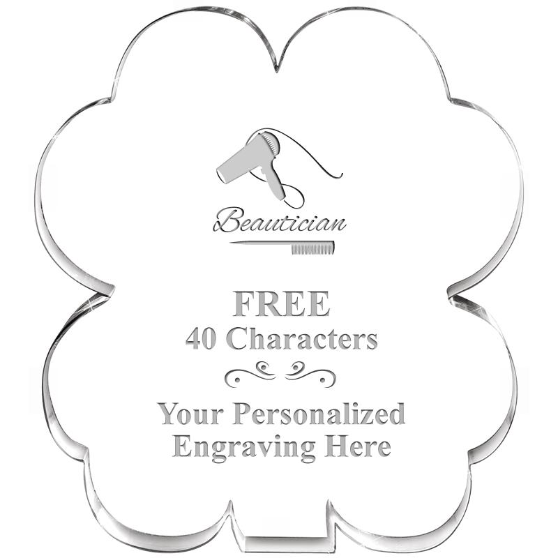 6" 4 LEAF CLOVER ACRYLIC