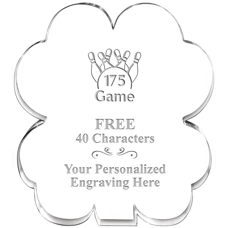 6" 4 LEAF CLOVER ACRYLIC