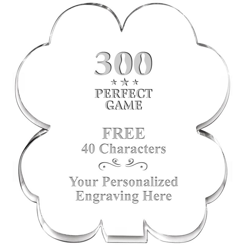 6" 4 LEAF CLOVER ACRYLIC