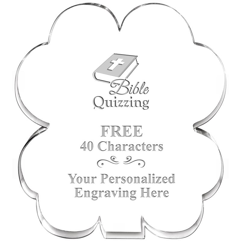 6" 4 LEAF CLOVER ACRYLIC