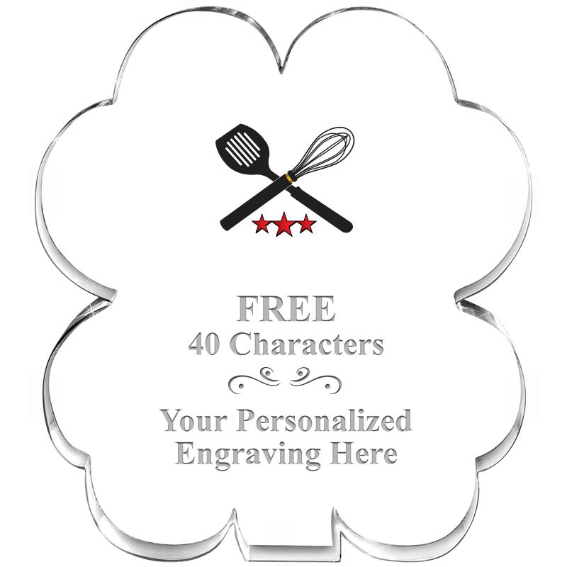 6" 4 LEAF CLOVER ACRYLIC