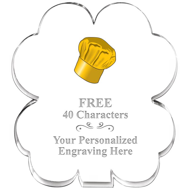 6" 4 LEAF CLOVER ACRYLIC