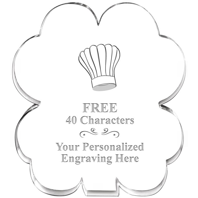 6" 4 LEAF CLOVER ACRYLIC