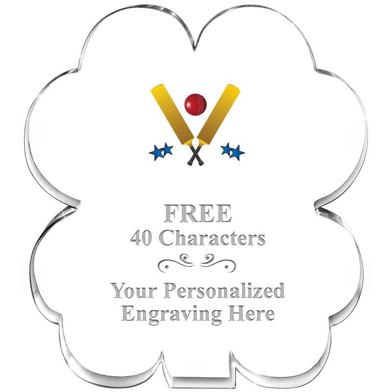 6" 4 LEAF CLOVER ACRYLIC