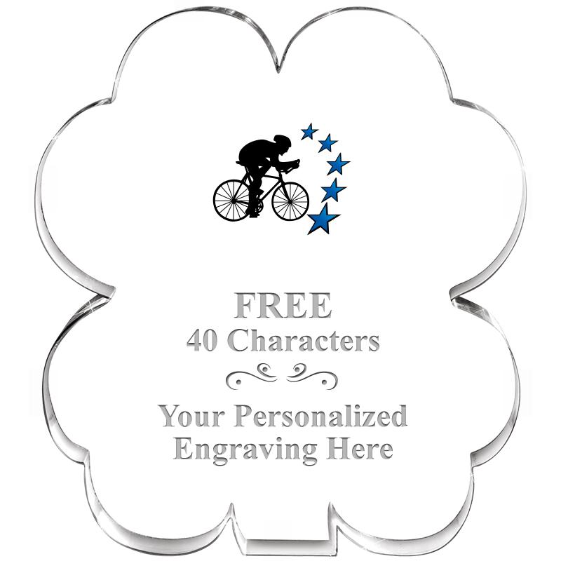 6" 4 LEAF CLOVER ACRYLIC