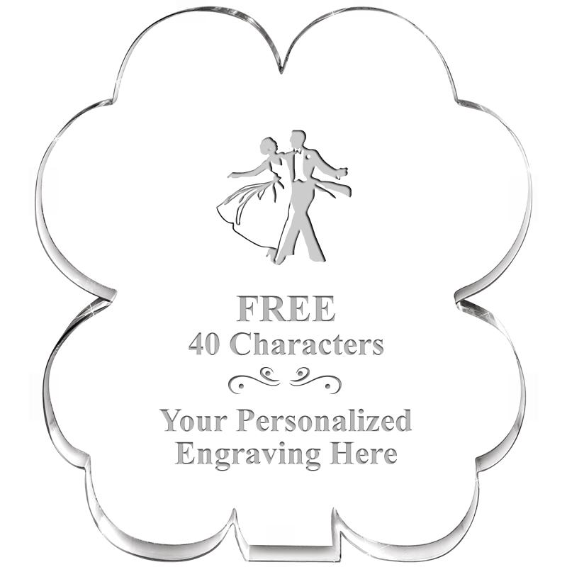 6" 4 LEAF CLOVER ACRYLIC