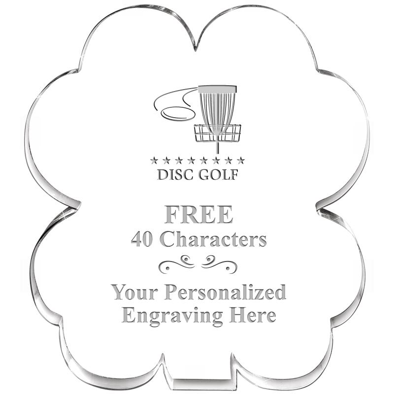 6" 4 LEAF CLOVER ACRYLIC