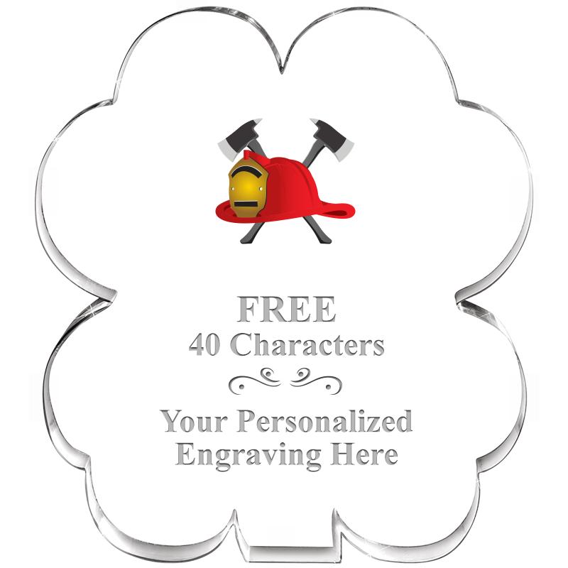 6" 4 LEAF CLOVER ACRYLIC