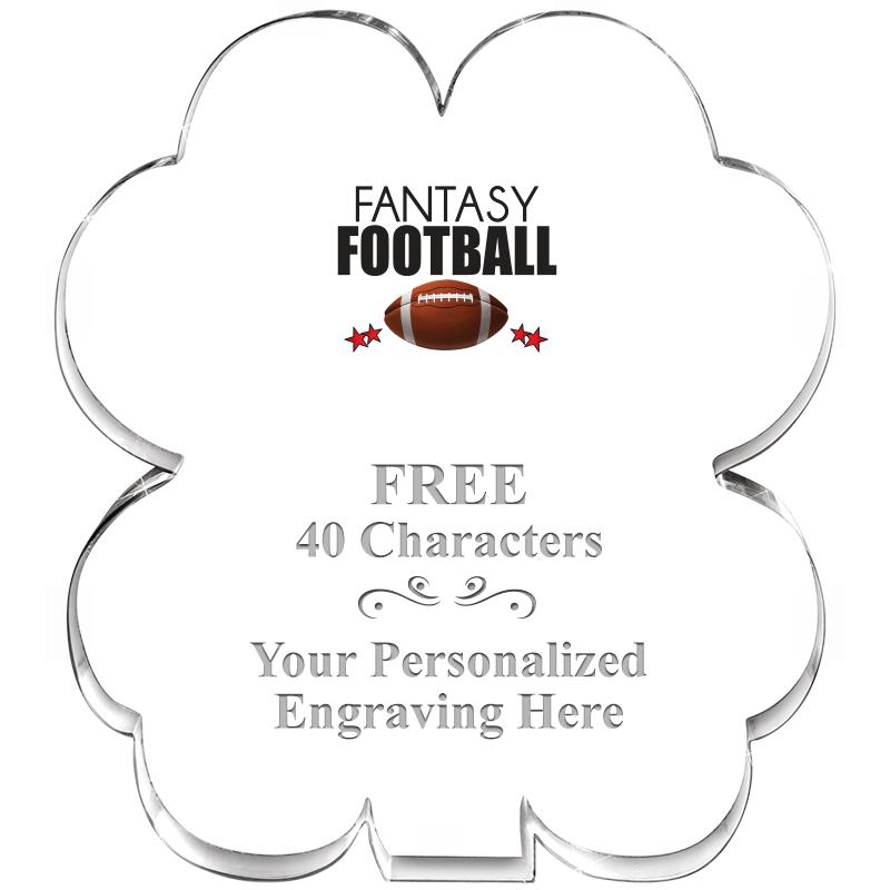 6" 4 LEAF CLOVER ACRYLIC