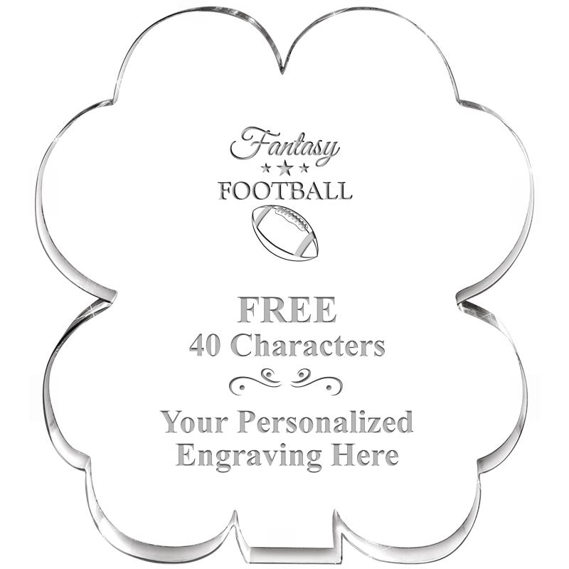 6" 4 LEAF CLOVER ACRYLIC