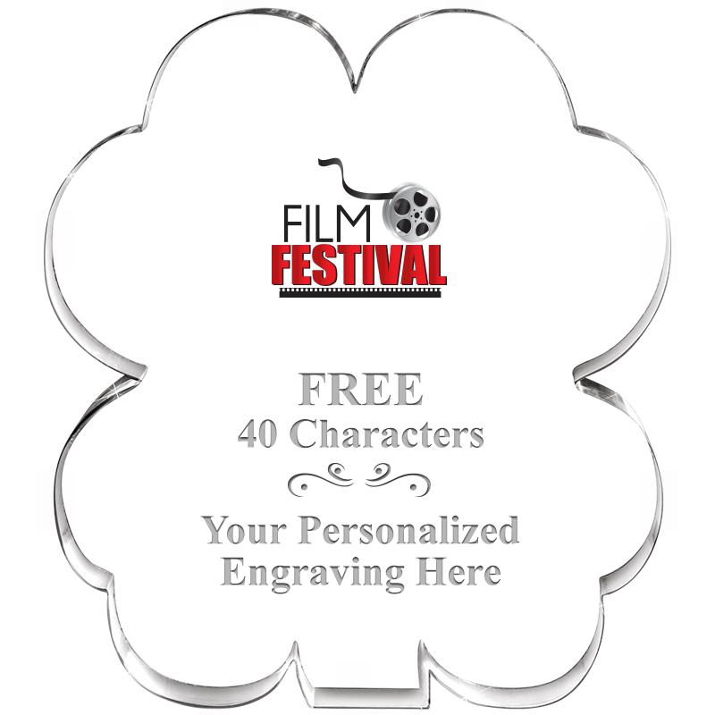 6" 4 LEAF CLOVER ACRYLIC