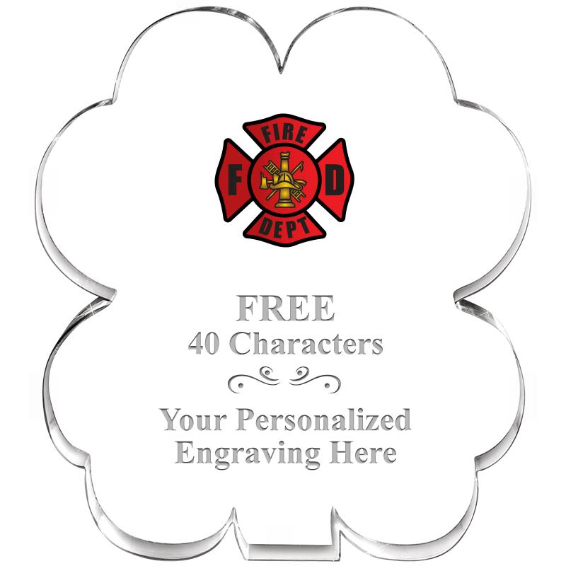 6" 4 LEAF CLOVER ACRYLIC