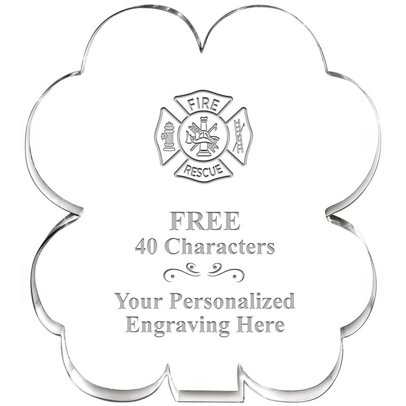 6" 4 LEAF CLOVER ACRYLIC