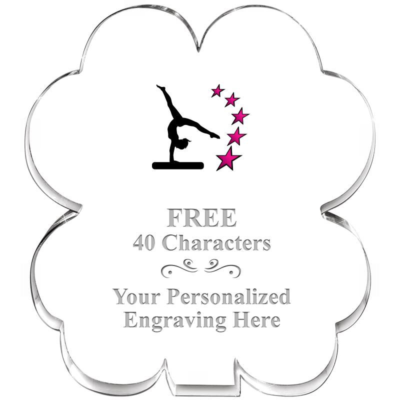 6" 4 LEAF CLOVER ACRYLIC