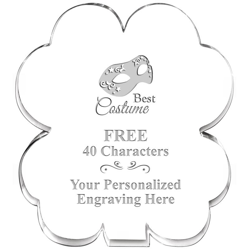 6" 4 LEAF CLOVER ACRYLIC