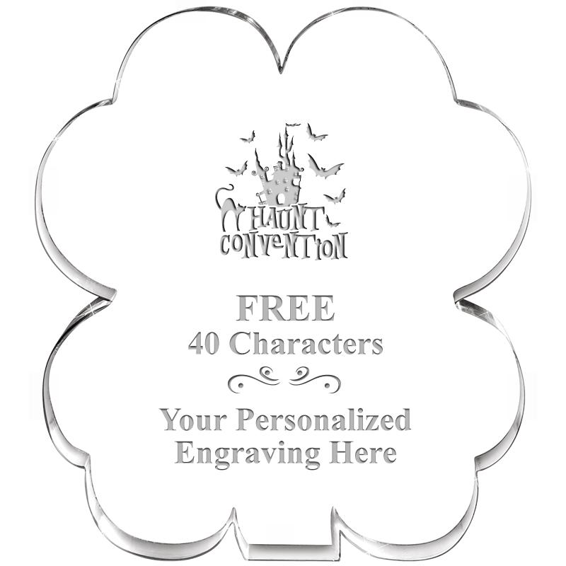 6" 4 LEAF CLOVER ACRYLIC