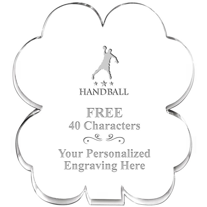 6" 4 LEAF CLOVER ACRYLIC