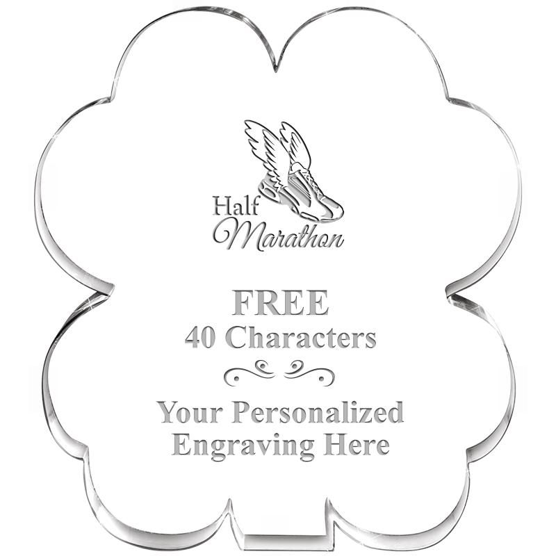 6" 4 LEAF CLOVER ACRYLIC