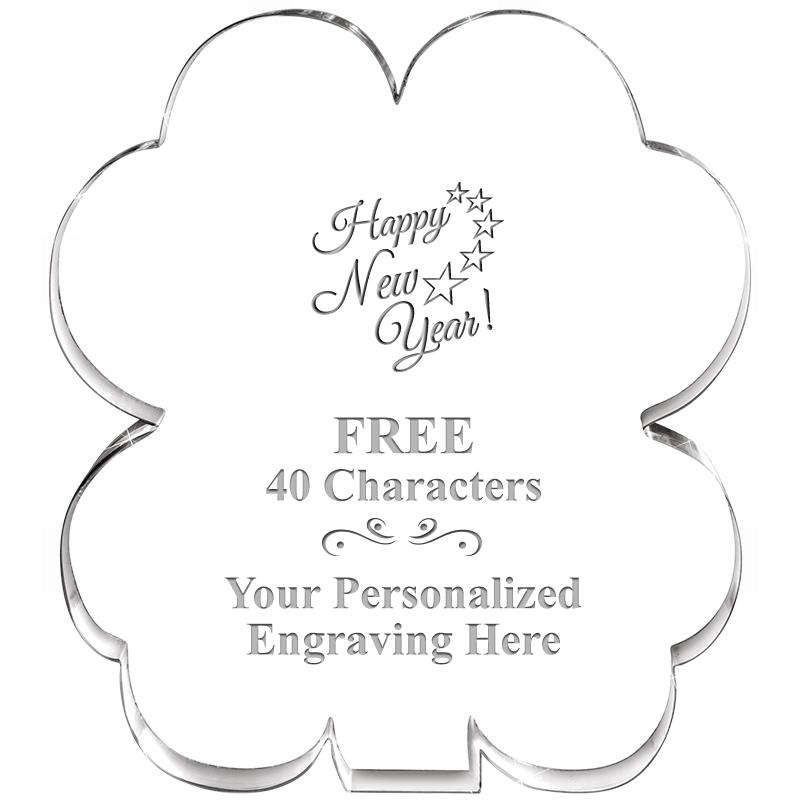 6" 4 LEAF CLOVER ACRYLIC