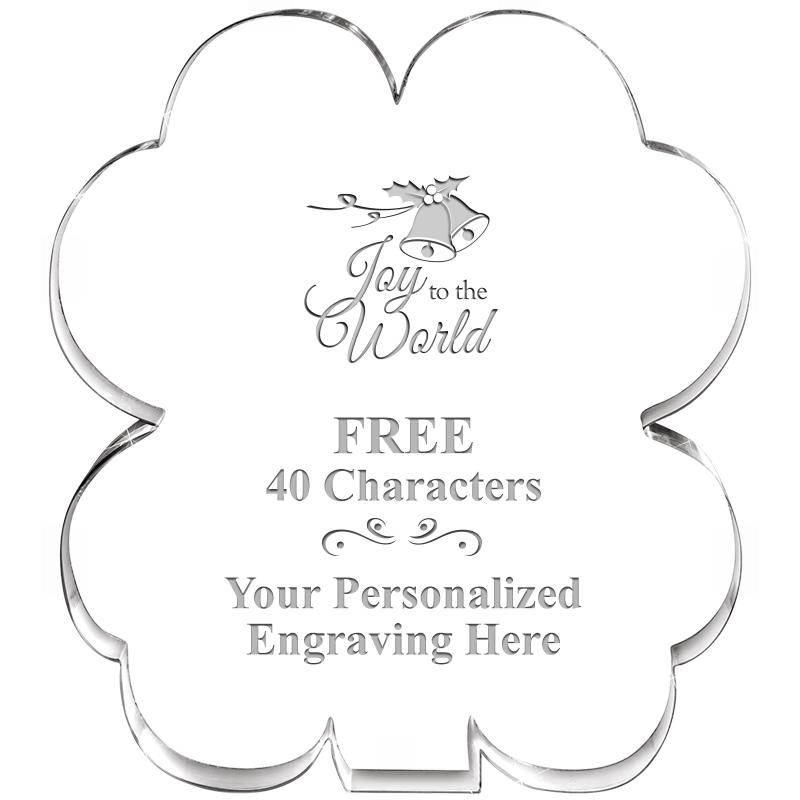 6" 4 LEAF CLOVER ACRYLIC