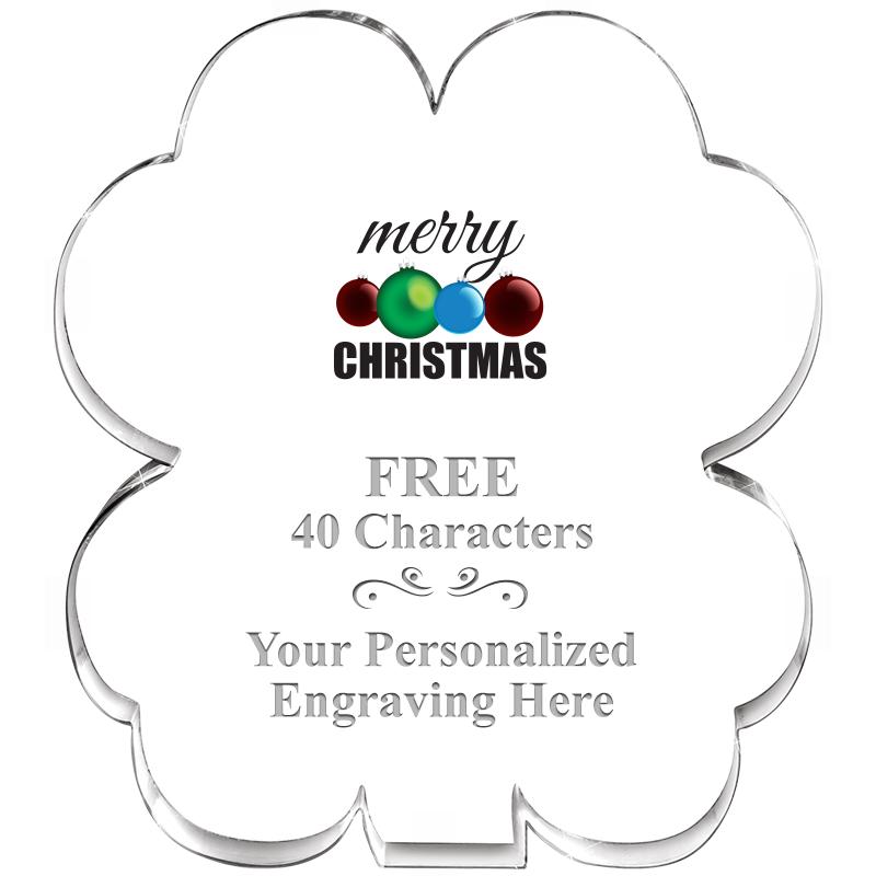 6" 4 LEAF CLOVER ACRYLIC