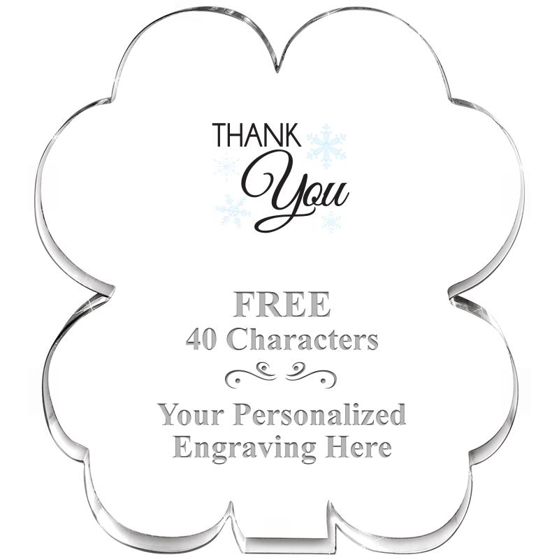 6" 4 LEAF CLOVER ACRYLIC