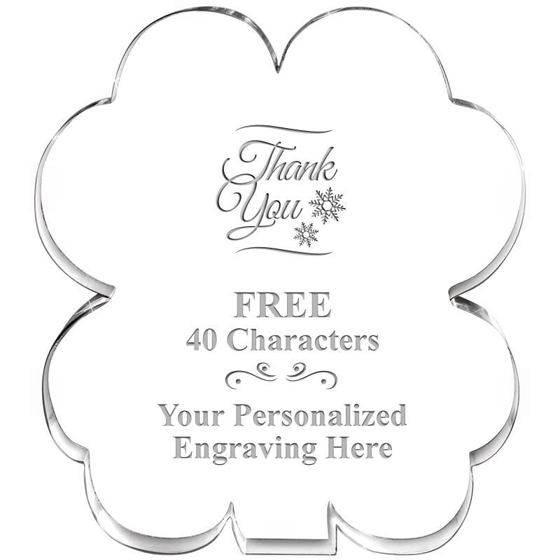 6" 4 LEAF CLOVER ACRYLIC