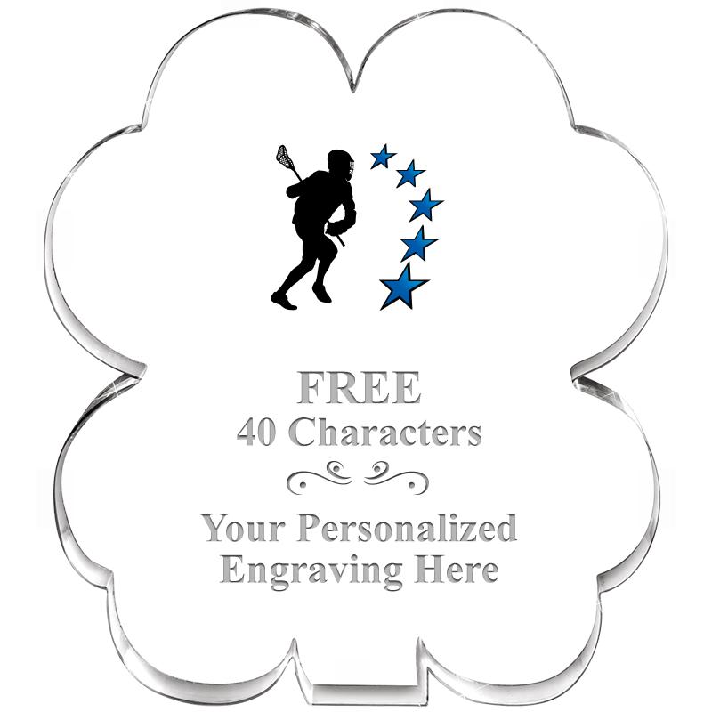 6" 4 LEAF CLOVER ACRYLIC