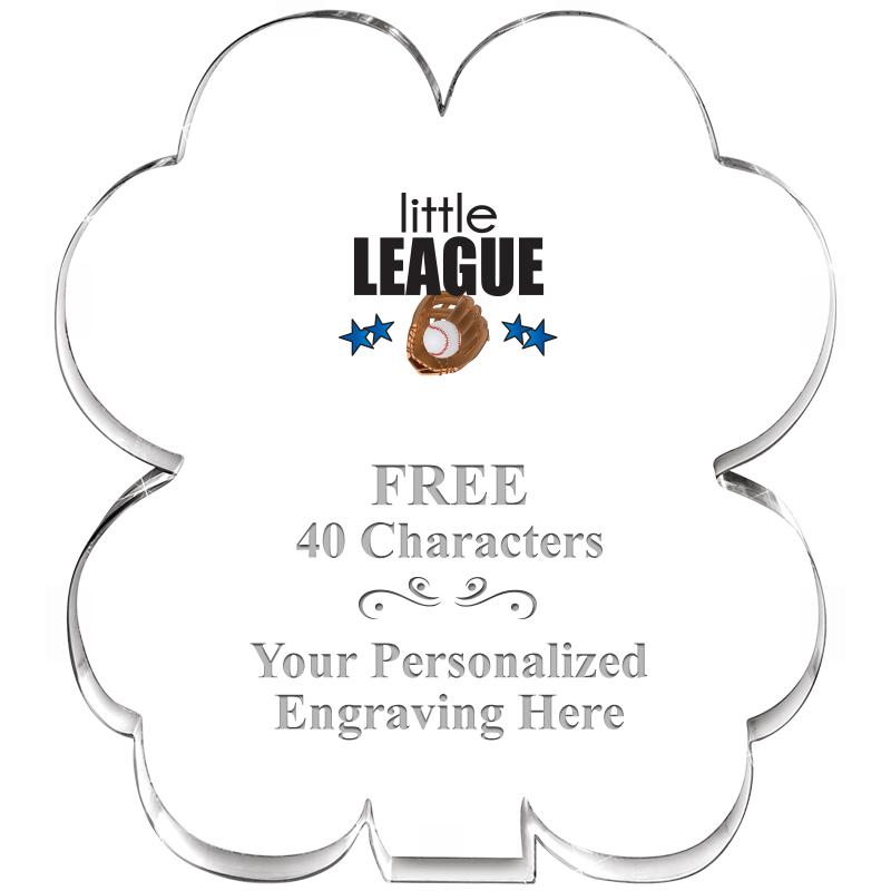 6" 4 LEAF CLOVER ACRYLIC