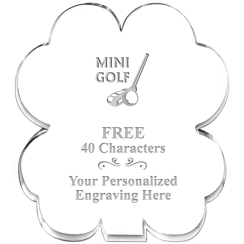 6" 4 LEAF CLOVER ACRYLIC