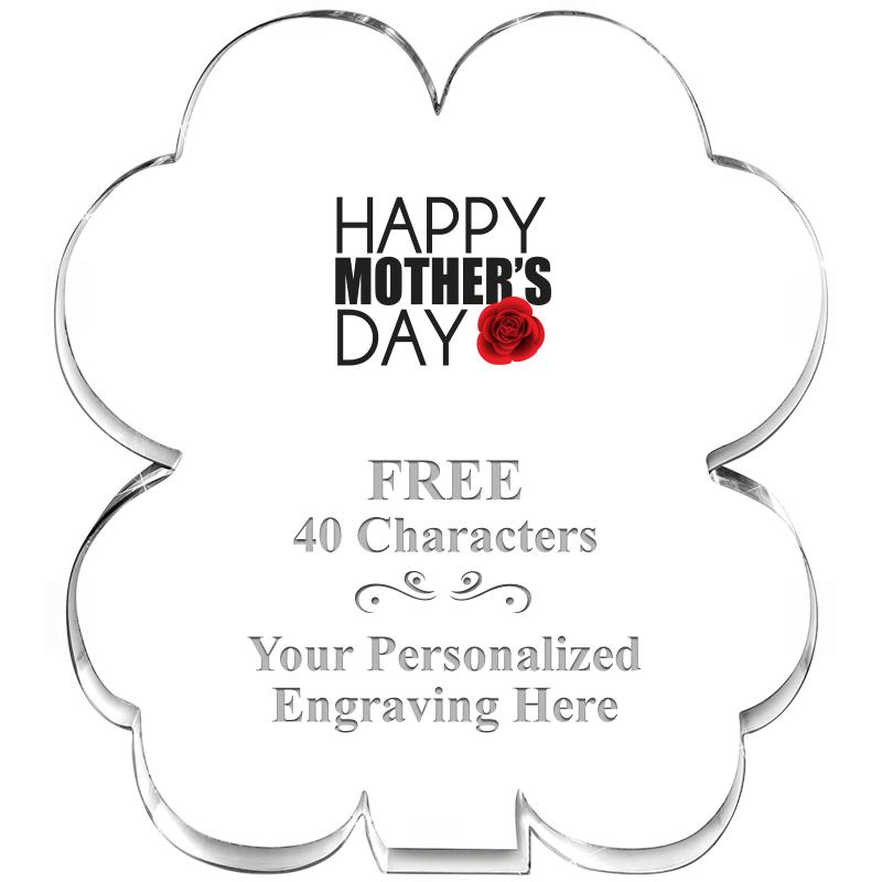 6" 4 LEAF CLOVER ACRYLIC