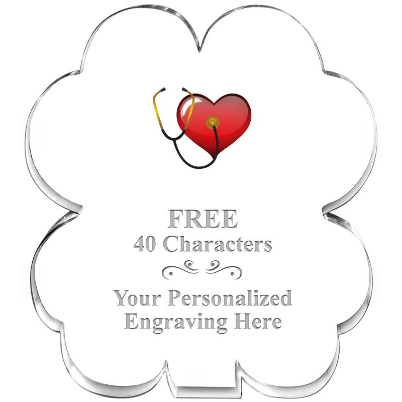 6" 4 LEAF CLOVER ACRYLIC