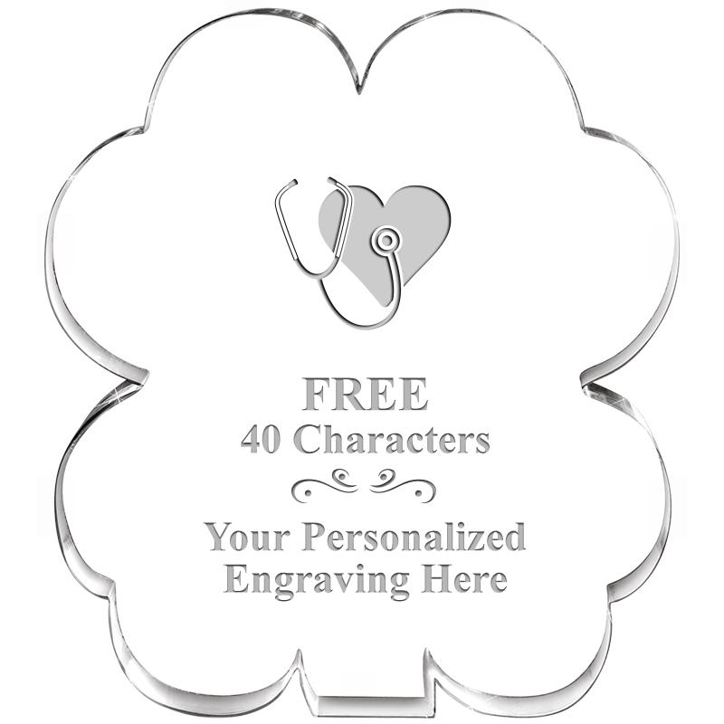 6" 4 LEAF CLOVER ACRYLIC