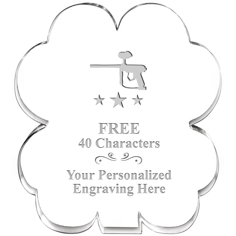 6" 4 LEAF CLOVER ACRYLIC