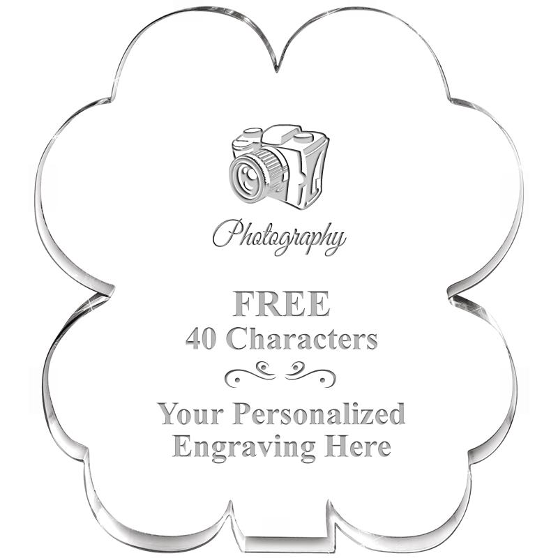 6" 4 LEAF CLOVER ACRYLIC