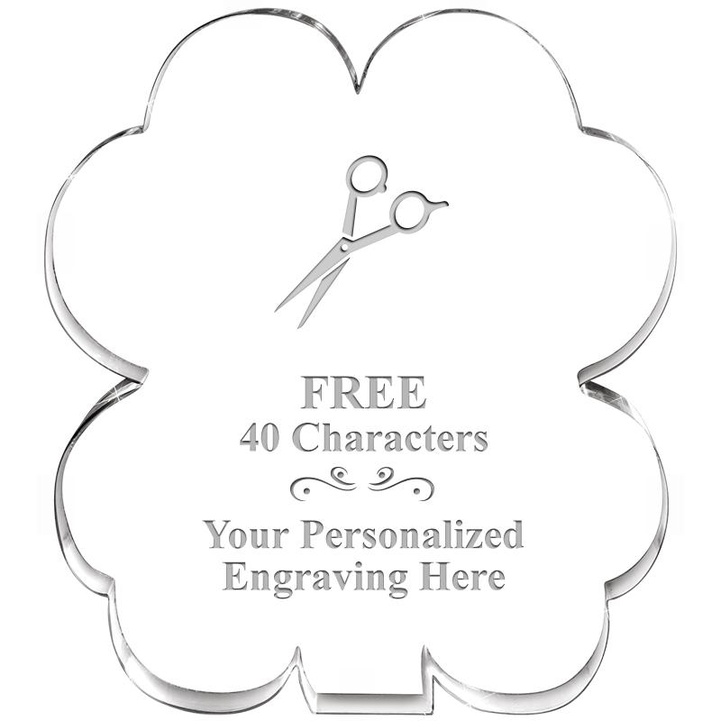 6" 4 LEAF CLOVER ACRYLIC