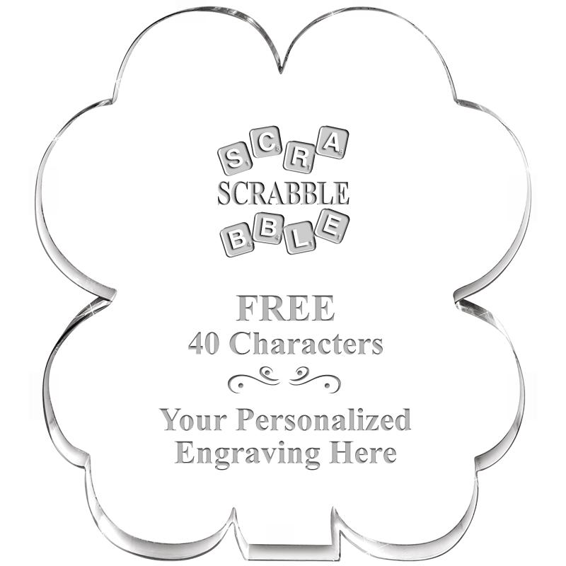 6" 4 LEAF CLOVER ACRYLIC