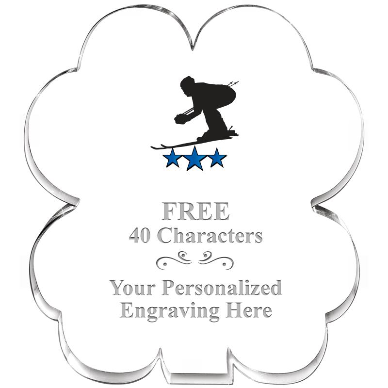 6" 4 LEAF CLOVER ACRYLIC