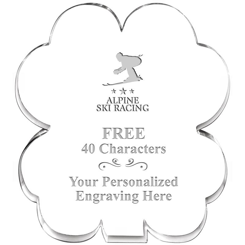 6" 4 LEAF CLOVER ACRYLIC