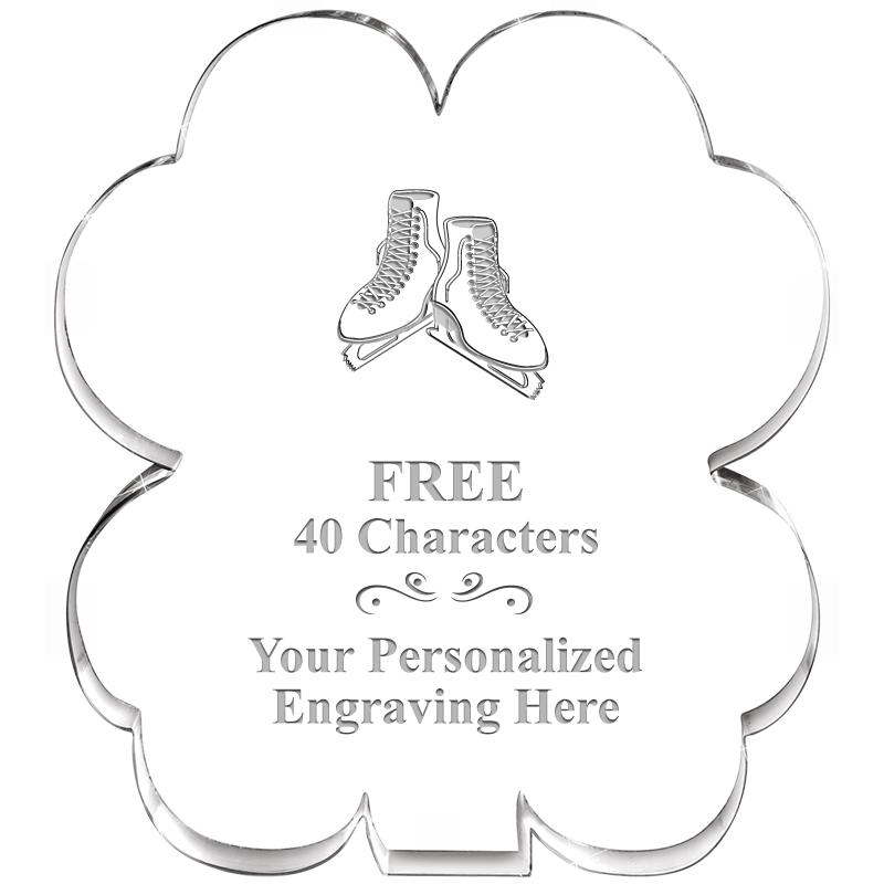 6" 4 LEAF CLOVER ACRYLIC