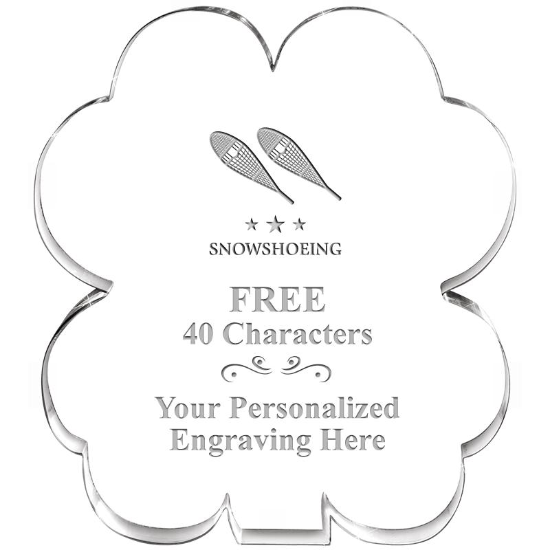 6" 4 LEAF CLOVER ACRYLIC