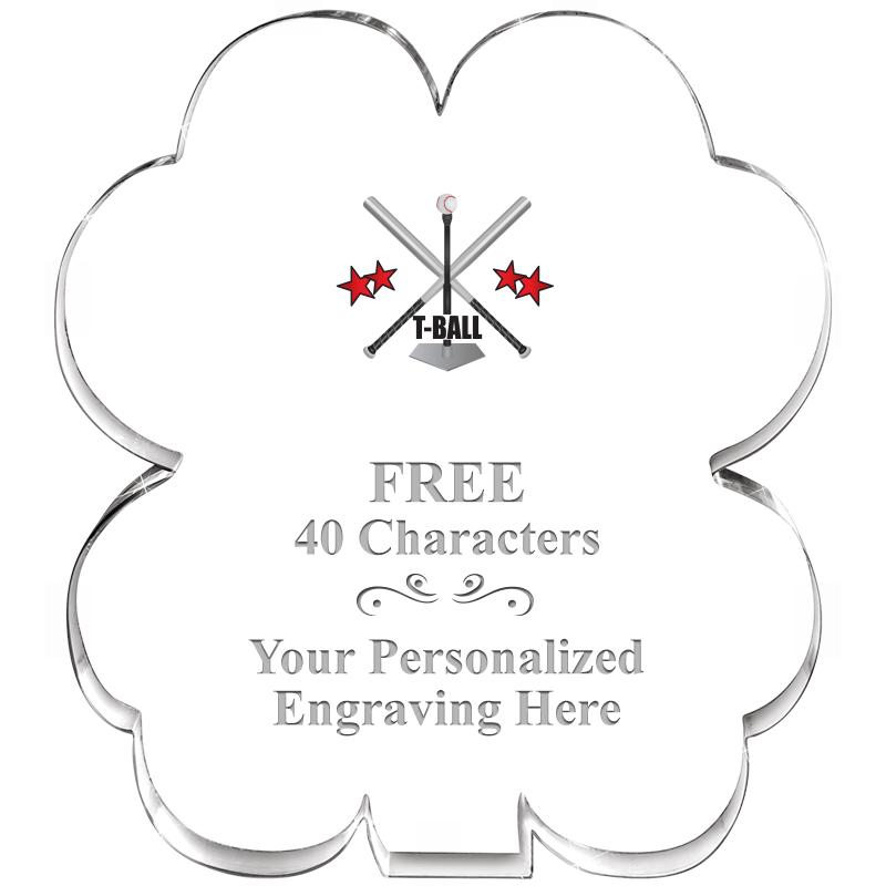 6" 4 LEAF CLOVER ACRYLIC