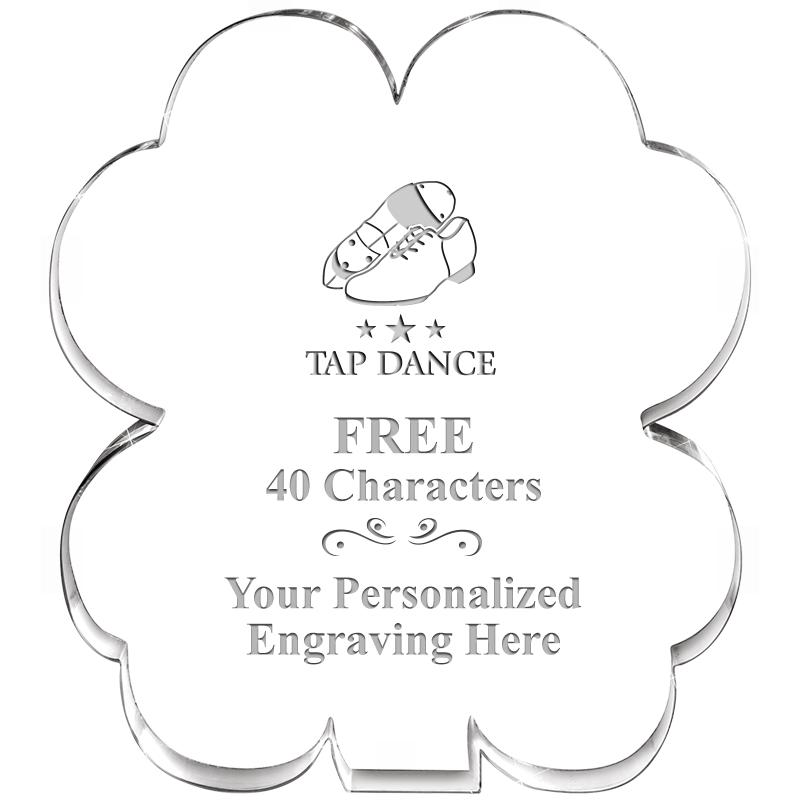 6" 4 LEAF CLOVER ACRYLIC