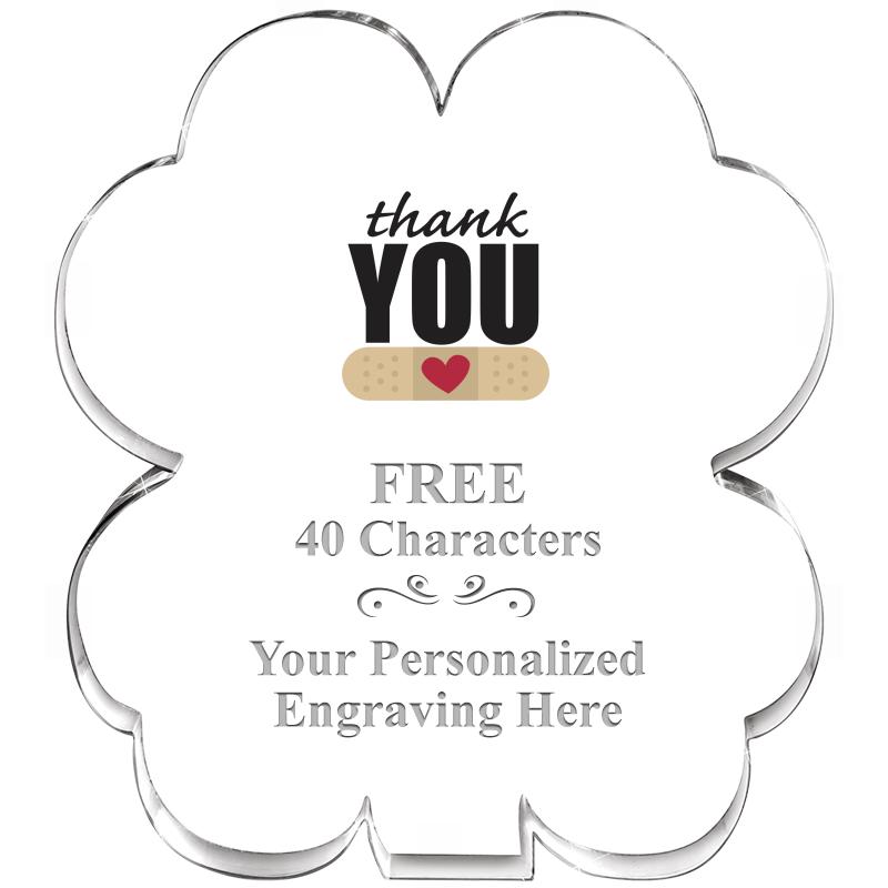 6" 4 LEAF CLOVER ACRYLIC