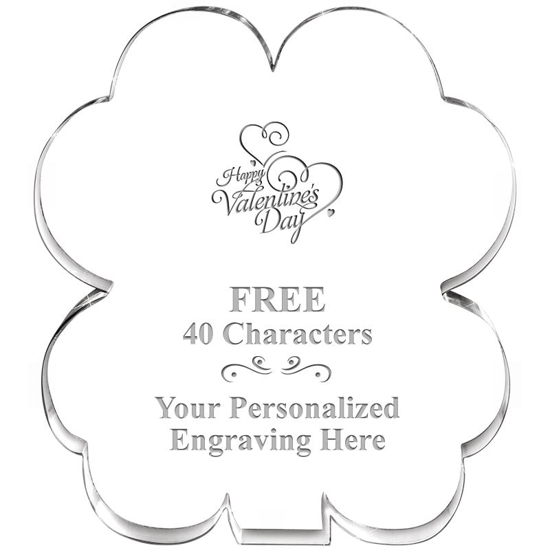 6" 4 LEAF CLOVER ACRYLIC