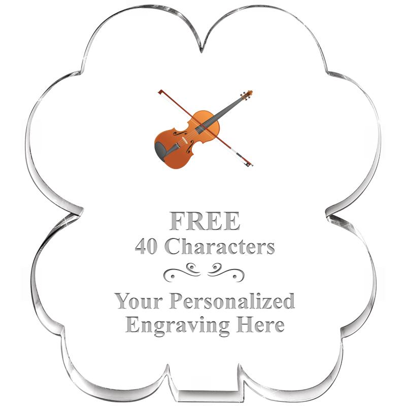 6" 4 LEAF CLOVER ACRYLIC